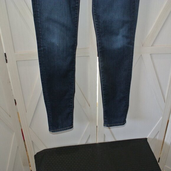Vince Dylan Dark Classic Skinny Jeans - Picture 9 of 10